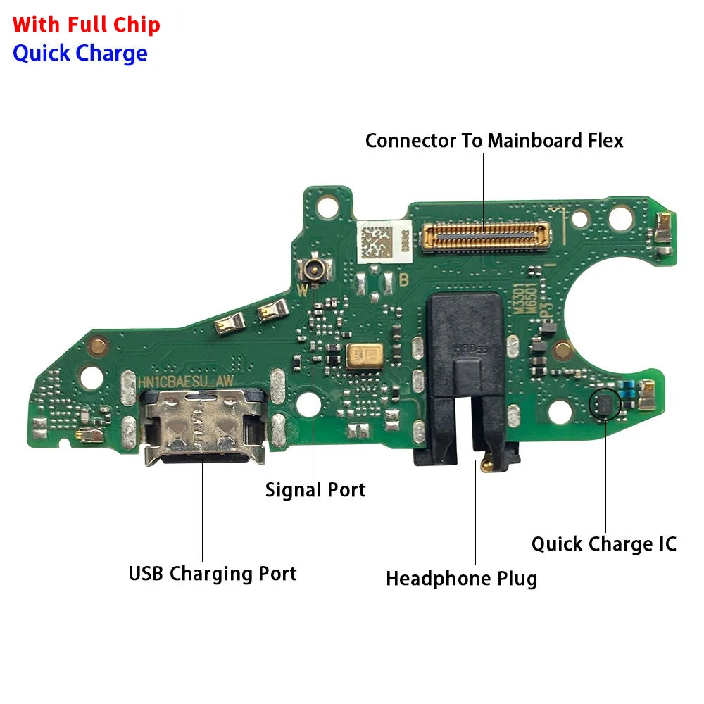 Fast Charger USB Dock Charging Dock Port Board With Mic Microphone Flex Cable For Huawei Honor 50 60 Pro Se 70 5G X7 X8 X9