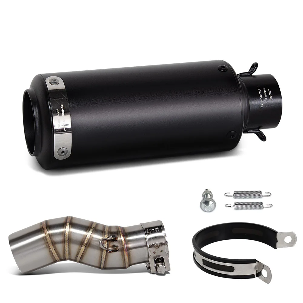 

Slip on Line For CFMOTO 450MT 450 MT ADV Motorcycle Exhaust Project Muffler with Middle Link Adapter Pipe