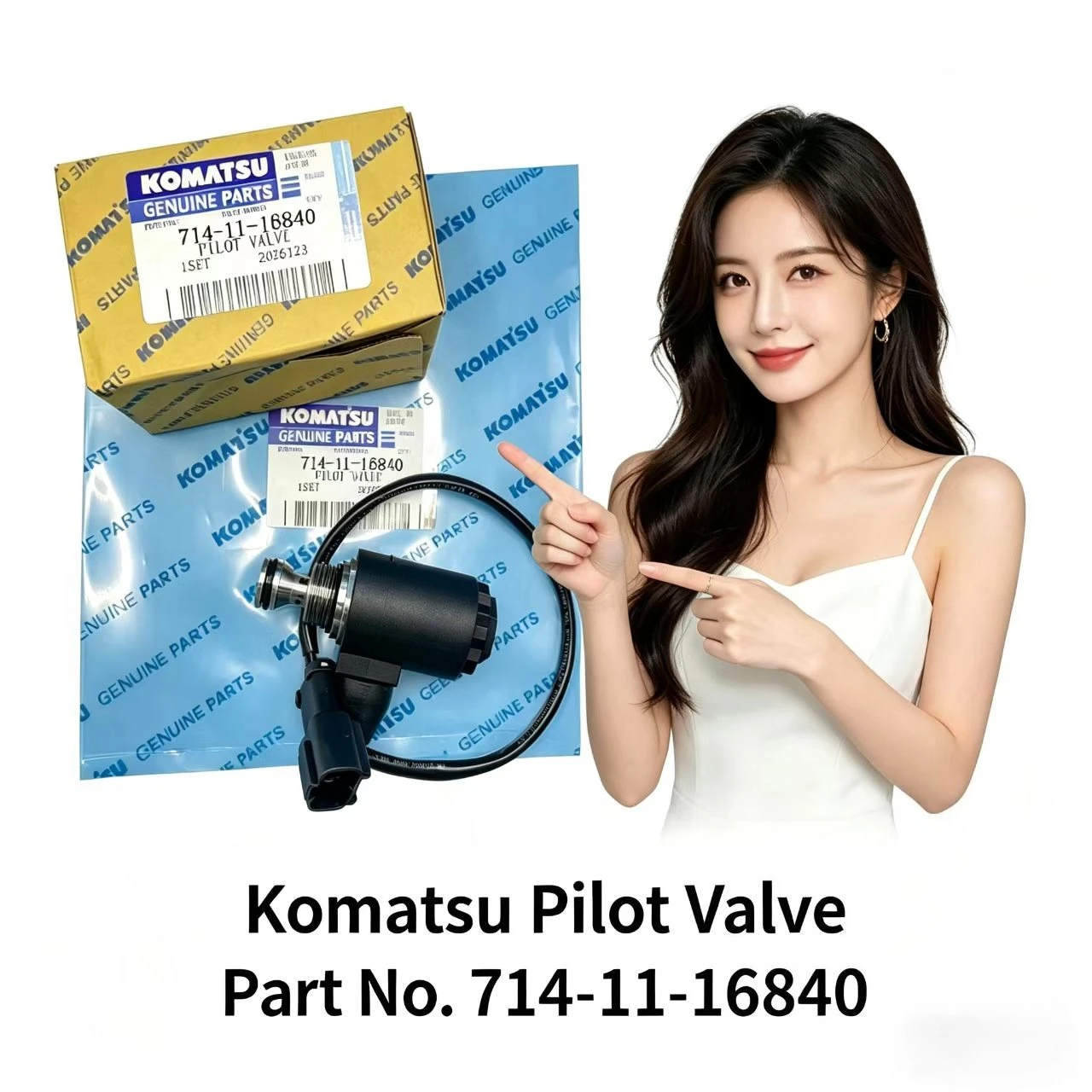 

7141116840 Speed Solenoid Valve 714-11-16840 For Komatsu Excavator WA380 WA320-3