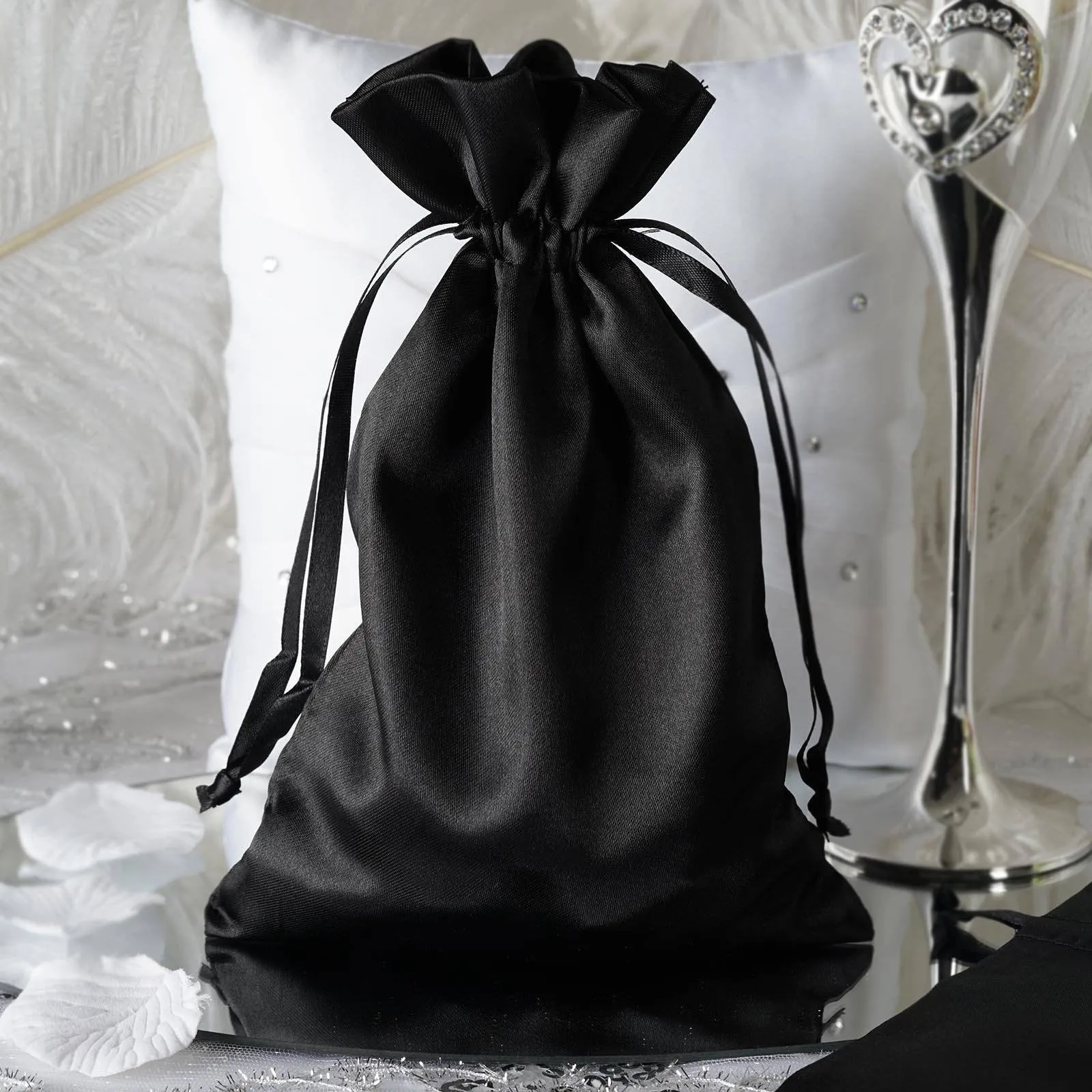 

12-Piece Gift Bag Drawcord Storage Bundle Pocket Storage Bag Jewelry Stationery Bag Organiseurs De Rangement Storage Organizer