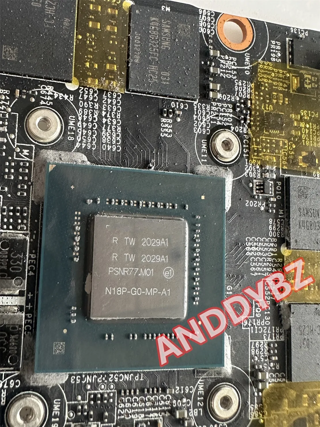 Imagem -03 - Placa-mãe do Portátil para Msi Ms16s31 Intel 15 A10sc Ms-16s3 I7-10710u Gtx1650m Teste ok Original