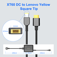 400W GaN Charger for Lenovo Legion Pro 7i 9i Gen 10 RTX 5090 5080 Laptop XT60 20V 20A Adapter for Y9000P Gaming Laptops