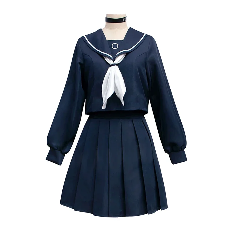 SingXeng gioco Blue Archive Purana Costume Cosplay Black Arona JK Trench lungo donna gonna marinaio vestito parrucca scarpe personalizza