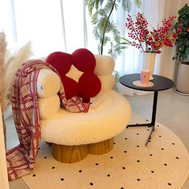 Designer Velvet Living Room Sofas Curved Small Modern Accent Living Room Sofas Cloud Bedroom Tumbonas Playa Home Furniture