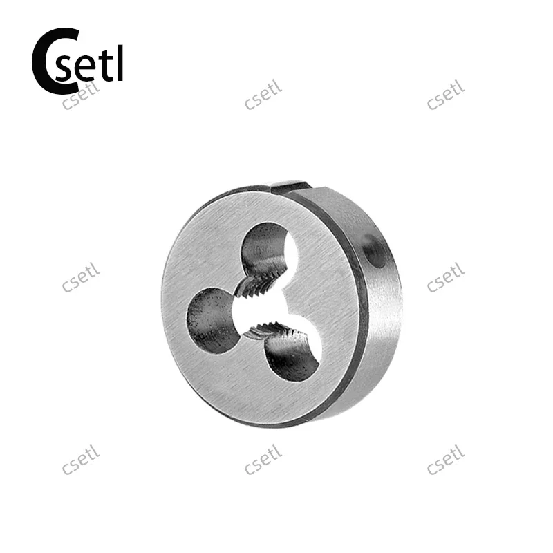 

Csetl 1/4-20UNC Round Threading Die Right Hand,1/4x20UNC Machine Thread Die