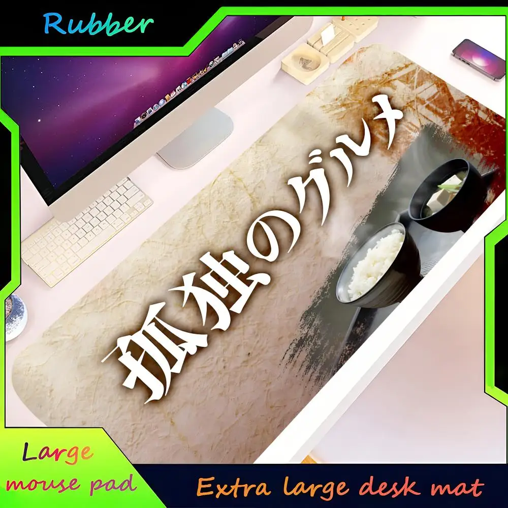 

Коврик для мыши Kodoku No Gurume, большой игровой аксессуар для ПК с героями мультфильмов, защитный коврик для офиса, ноутбука, настольный коврик, коврик для мыши, коврик для мыши, коврик для стола cs l