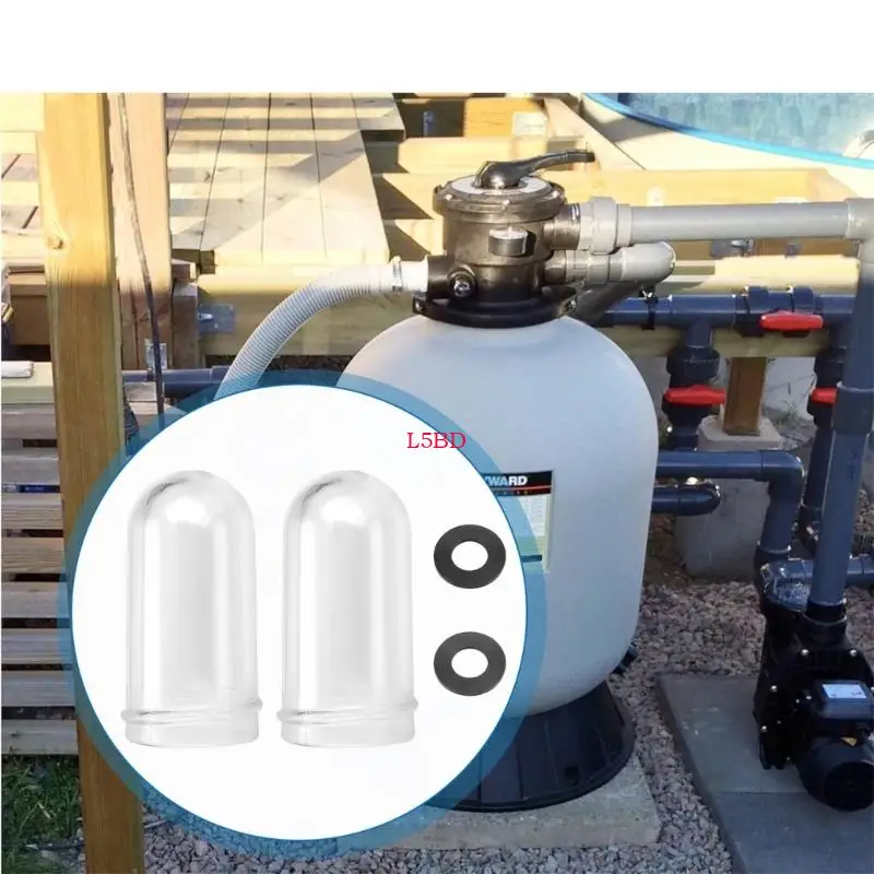 L5BD Clear Sight Glass Pool Component Plastic Pool Accessory Suitable for Pool