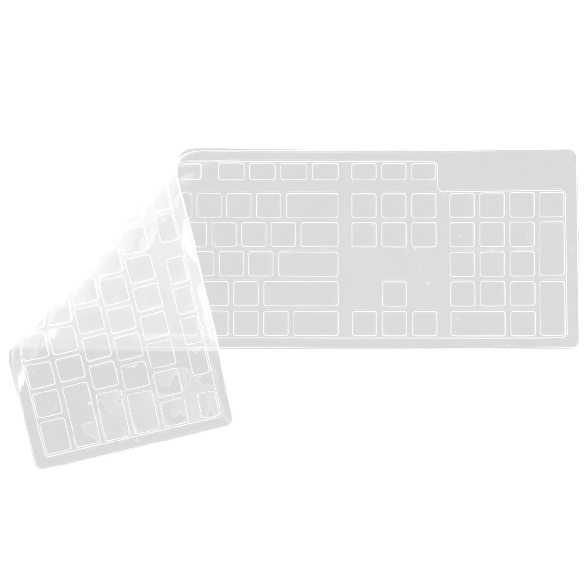 

1 pc Keyboard Protective Film For Kb216 Km636 Optiplex Us Layout Ultra Thin Silicone Cover Waterproof Dust
