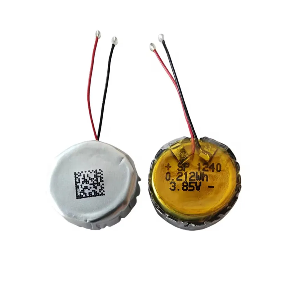 New 1240 3.85V 55mAh Headset Battery for JBl Tune Flex TWS Wireless Bluetooth Earphone Charging Case Compartment