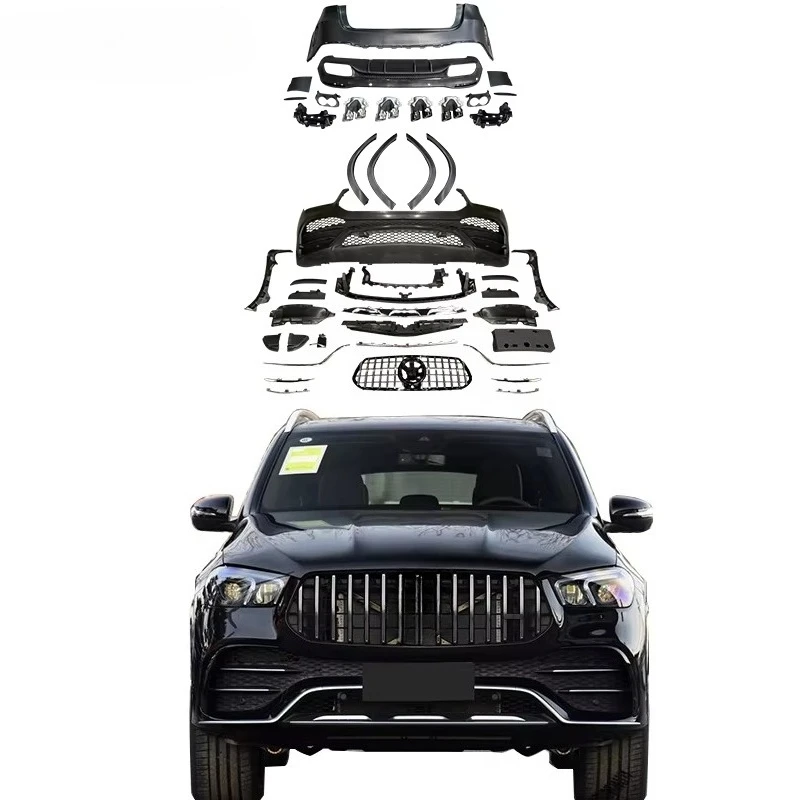 

Upgrade 20-23 GLE Coupe C167 with GLE63 Bodykit Premium Car Bumpers
