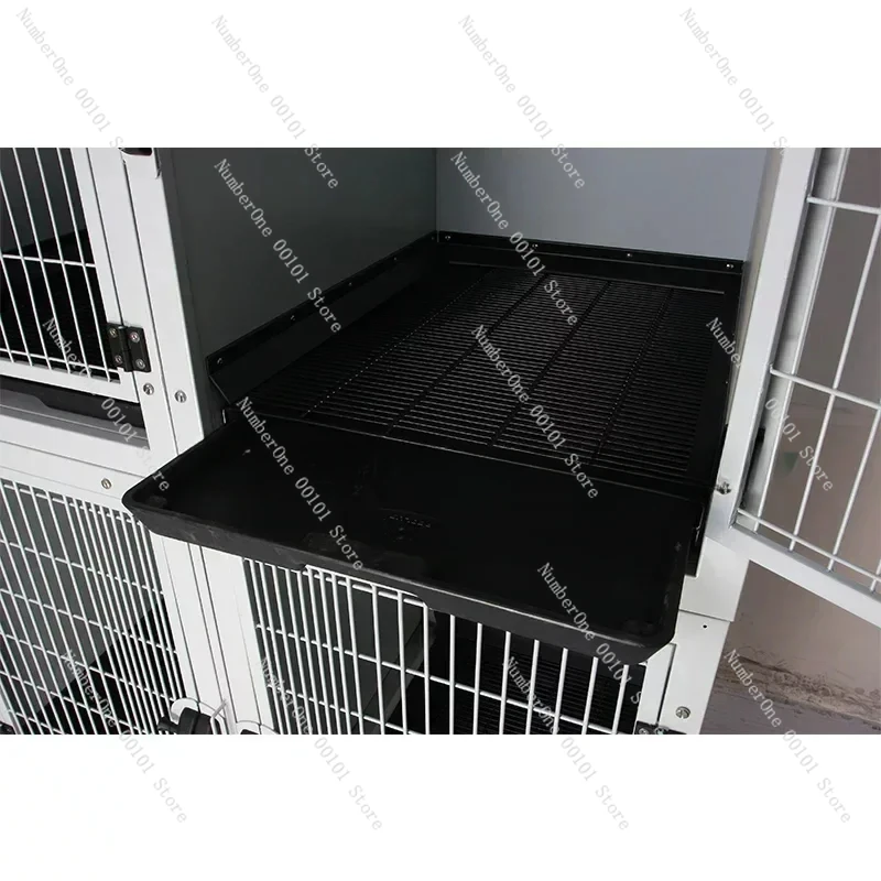 المعدات البيطرية 304 الفولاذ المقاوم للصدأ HF-505 قفص الحيوانات الأليفة للكلاب القط الطبيب البيطري توريد أقفاص البنك للعيادة والمستشفى