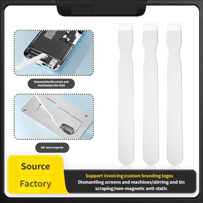 

Ceramic BGA Solder Scrapers And Pry Tool For Phone Repair Disassembly With Comfortable Grip Grip And Anti Static Design 37JD