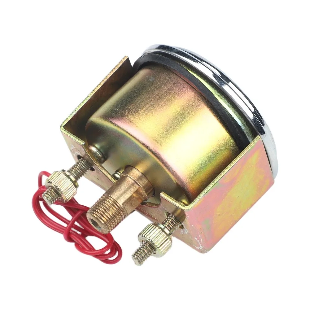 Automotive Maintenance Engine Oil Gauge Chrome-Plated Gauge Black Design High Sensitivity Light Weight Automotive