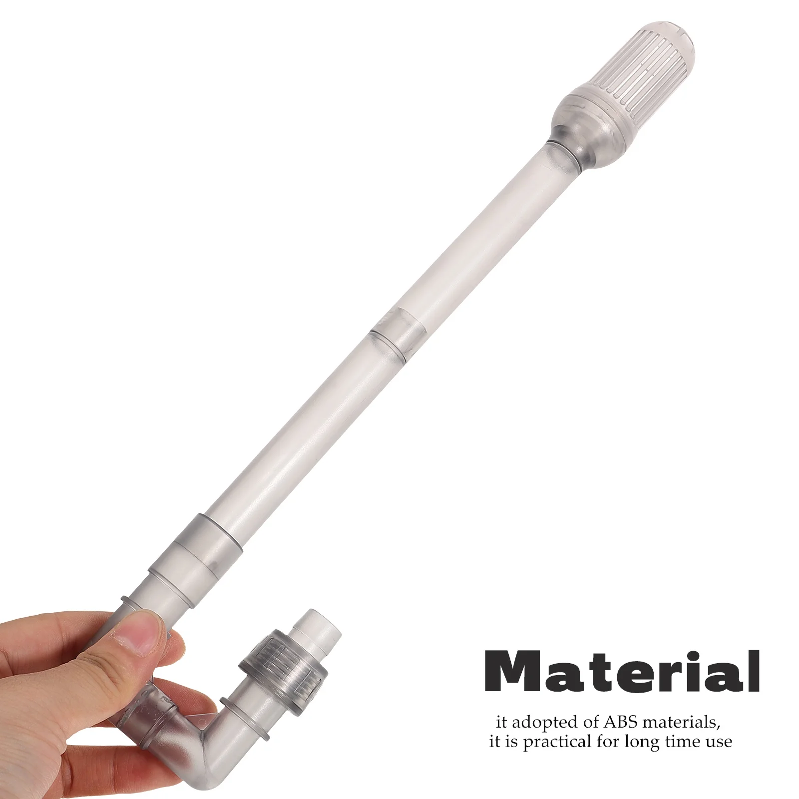 

Aquarium Fish Tank Filters 3/4 Inch Single Inlet Tube ABS Durable Multi Scene Easy Install Compact Water Flow Uniform Plastic