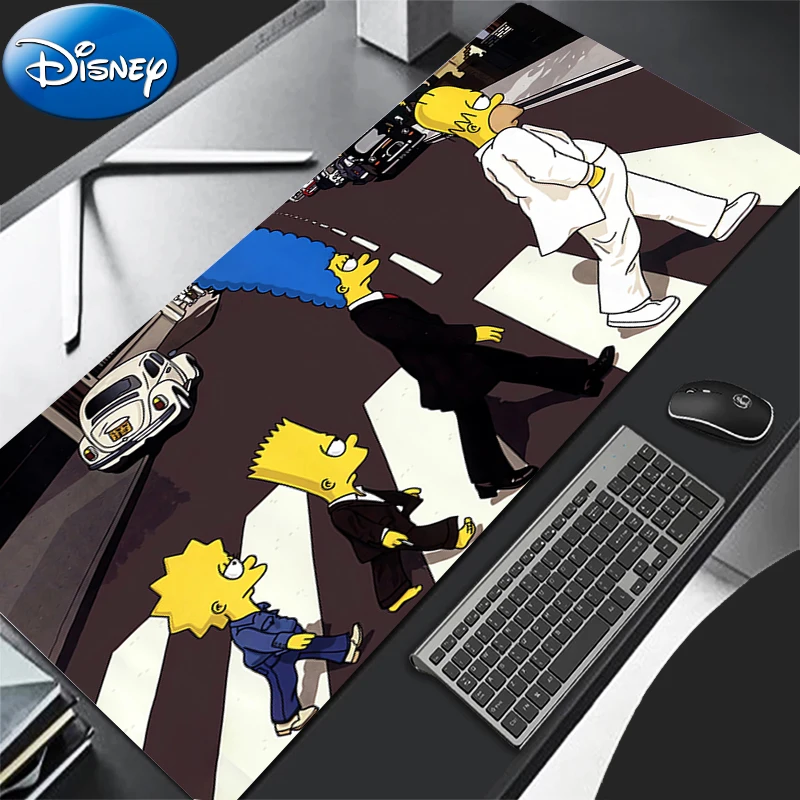 لوحة ماوس أنيمي كاربي ألعاب الكمبيوتر الكمبيوتر لوحة ماوس S-simpsons الكرتون Varmilo لوحة المفاتيح ملحقات ألعاب الكمبيوتر المحمول حصيرة مكتبية