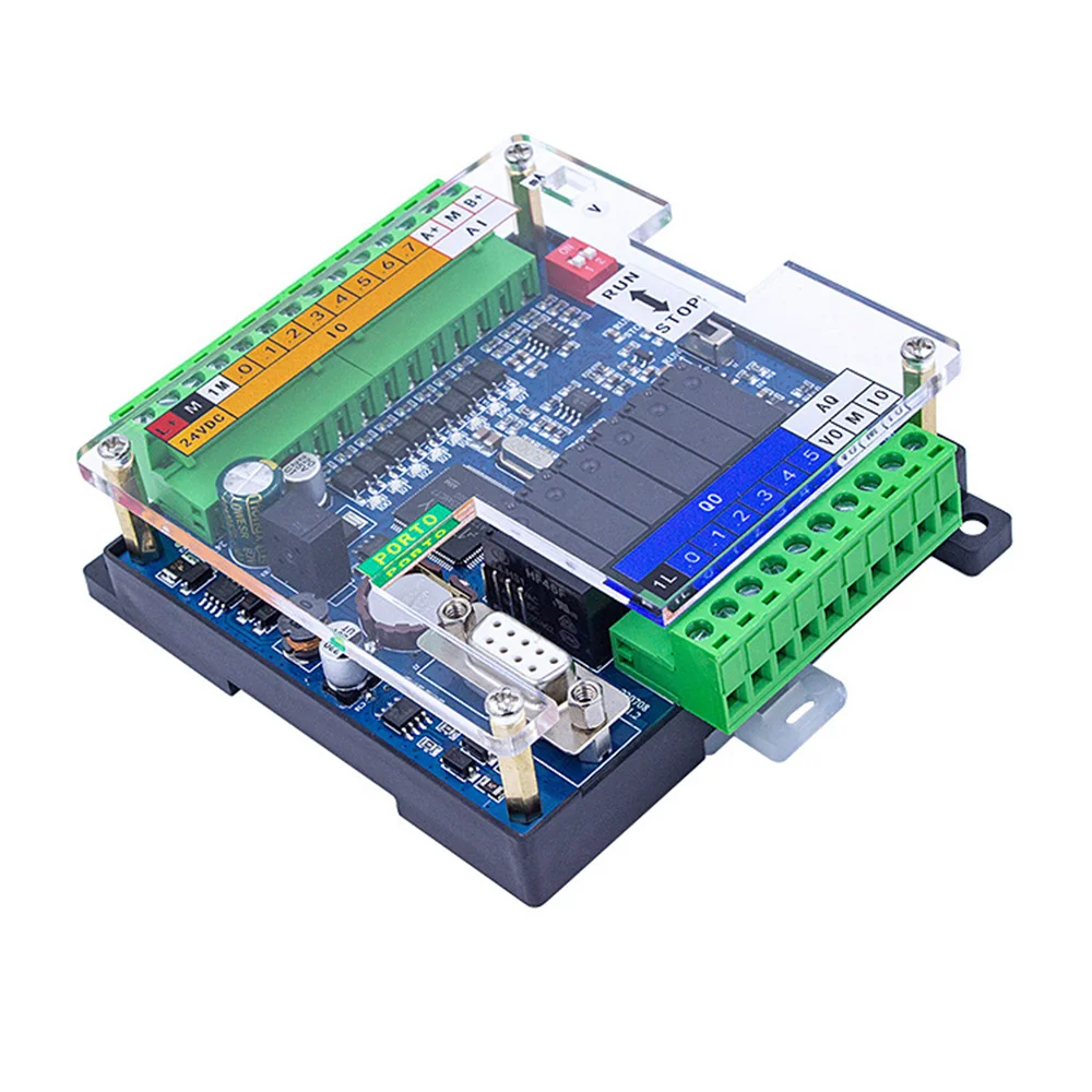 Imagem -03 - Compatível com Siemens Plc Cpu222 S7200 Plc Sk222xp14r Controlador Programável Entrada Saída Ppi 2ai 1ao Saída de Relé