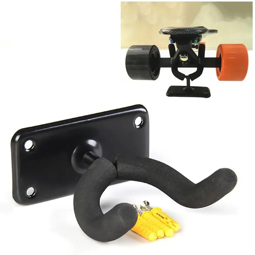 Skateboard Longboard Guitar Wall Mount Holder Rack Storage Display Stand