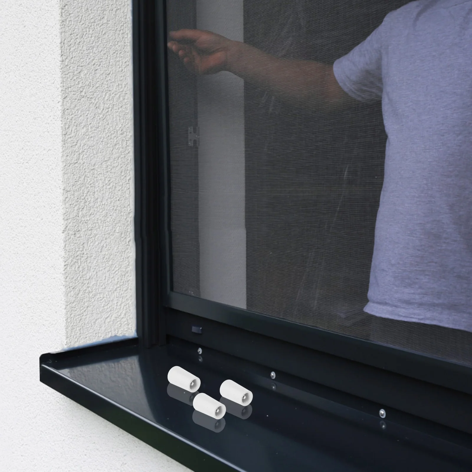 

16Pcs Curtain Track Accessories Roller Blind Shutter Stops Replacement Parts for Smooth Function Roller Shade Hardware