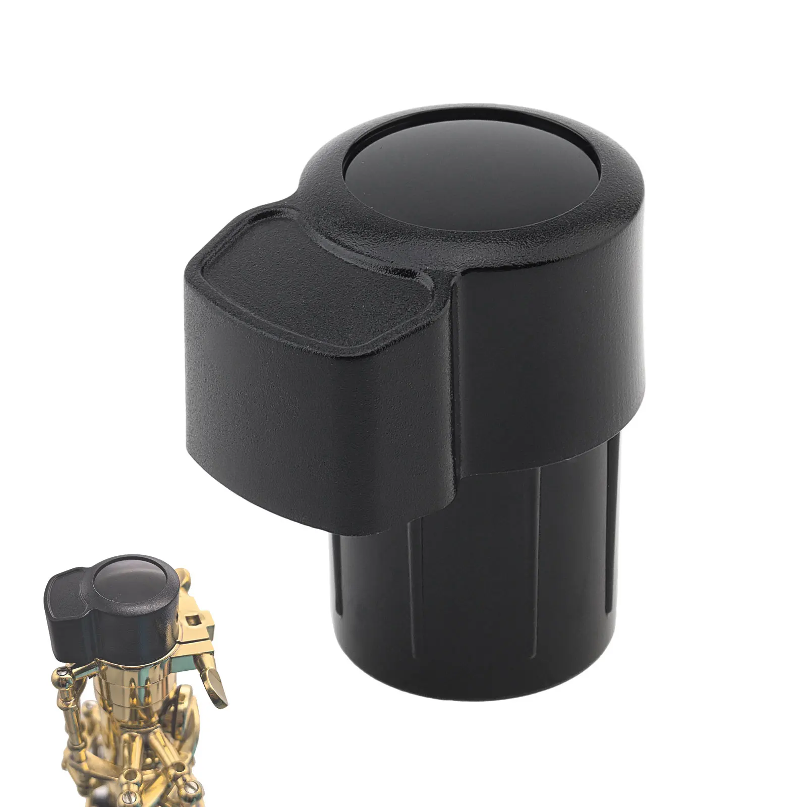 Plastic Saxophone Neck Plug for Alto / Tenor / Soprano Saxophones, Anti Bump End Cap Saxophone Accessories