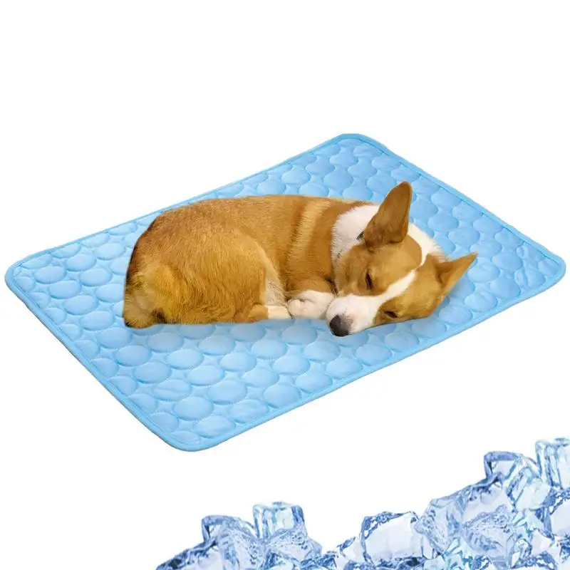 

Dog Cooling Mat Puppy Cooling Pad Comfortable Sleeping Mat Summer Ice Pads For Dogs And Cats Pet Supplies For Crate Kennel Bed