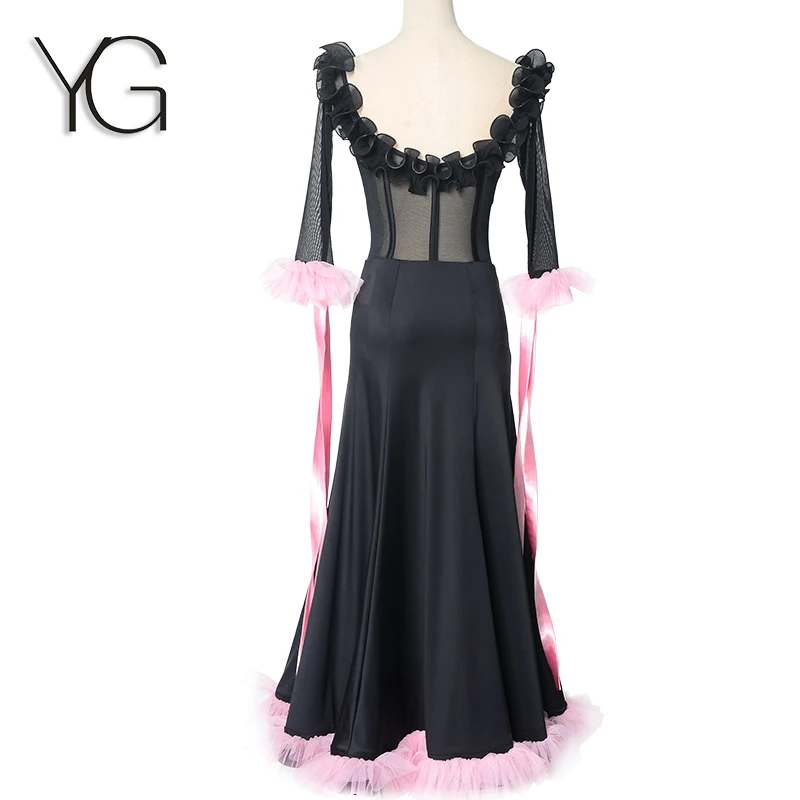 

2022 Newest ballroom waltz modern dance dress dance competition standard ballroom dancing clothes Custom made W21027