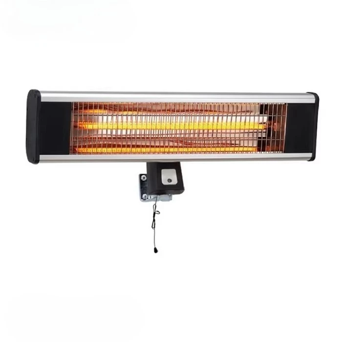 Hot Sale IP44 Approved 1.8 Meters1800W Outdoor Use Wall Mounted Waterproof Patio Heater