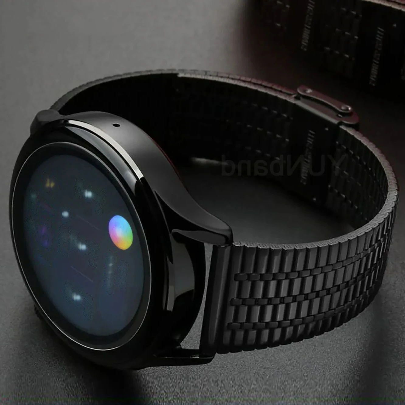 20/22-mm-Armband aus Edelstahl für Huawei Watch 4 GT 2 2e 3 4 5 5Pro, Samsung Galaxy Watch 4 5 6 7 Classic/Active.