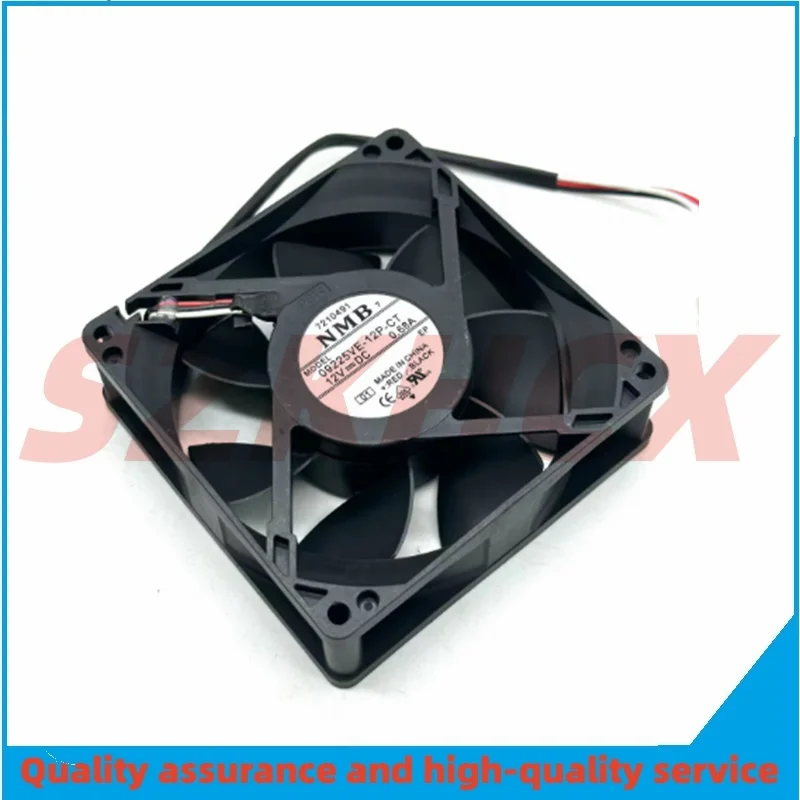 1PCS/LOT NMB-MAT 09225VE-12P-CT DC 12V 0.68A 3-Wire 90X90X25mm Server Cooling Fan