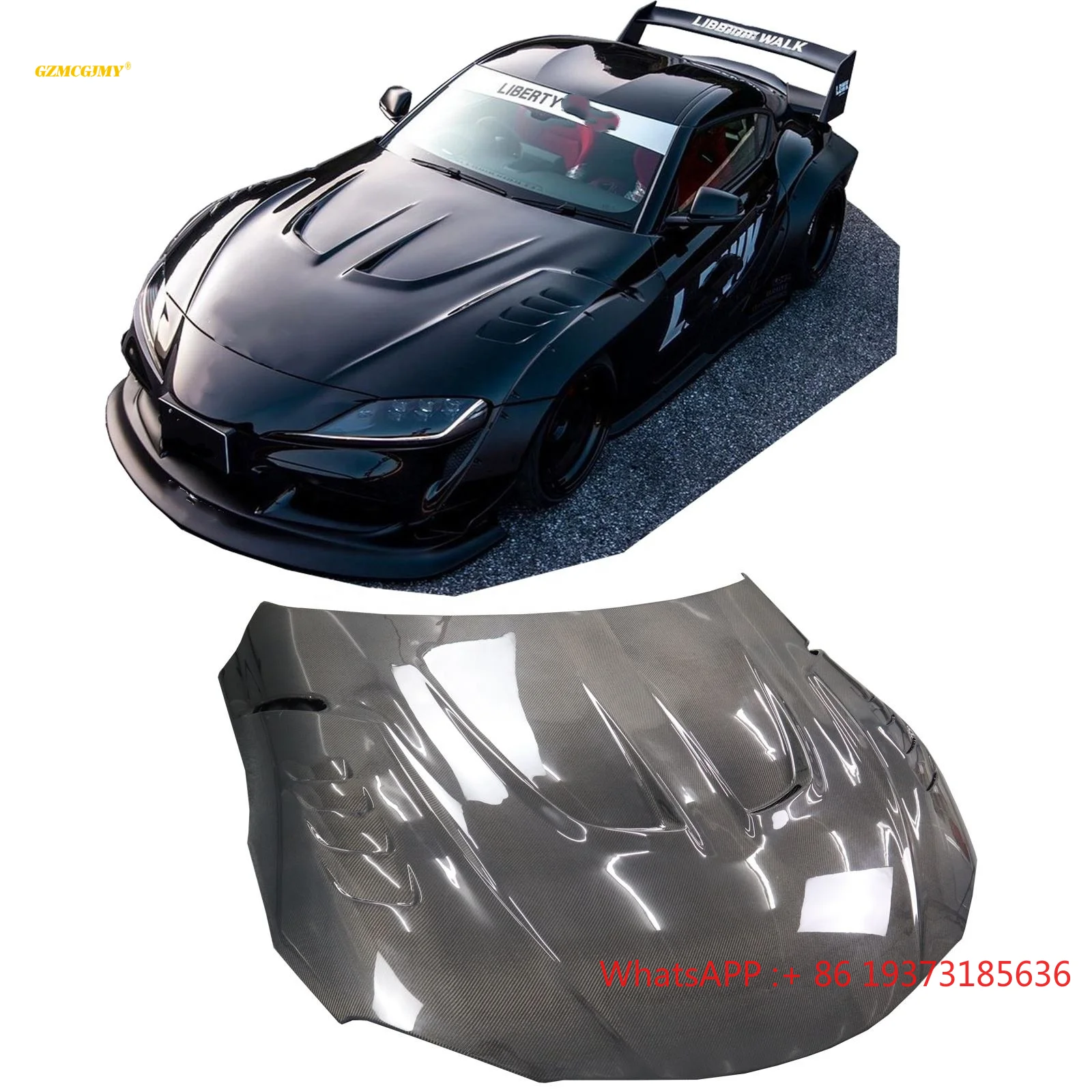 

Carbon Fiber Carbon Fiber CAR Hood Bonnet For Supra A90 2019-2020 A90