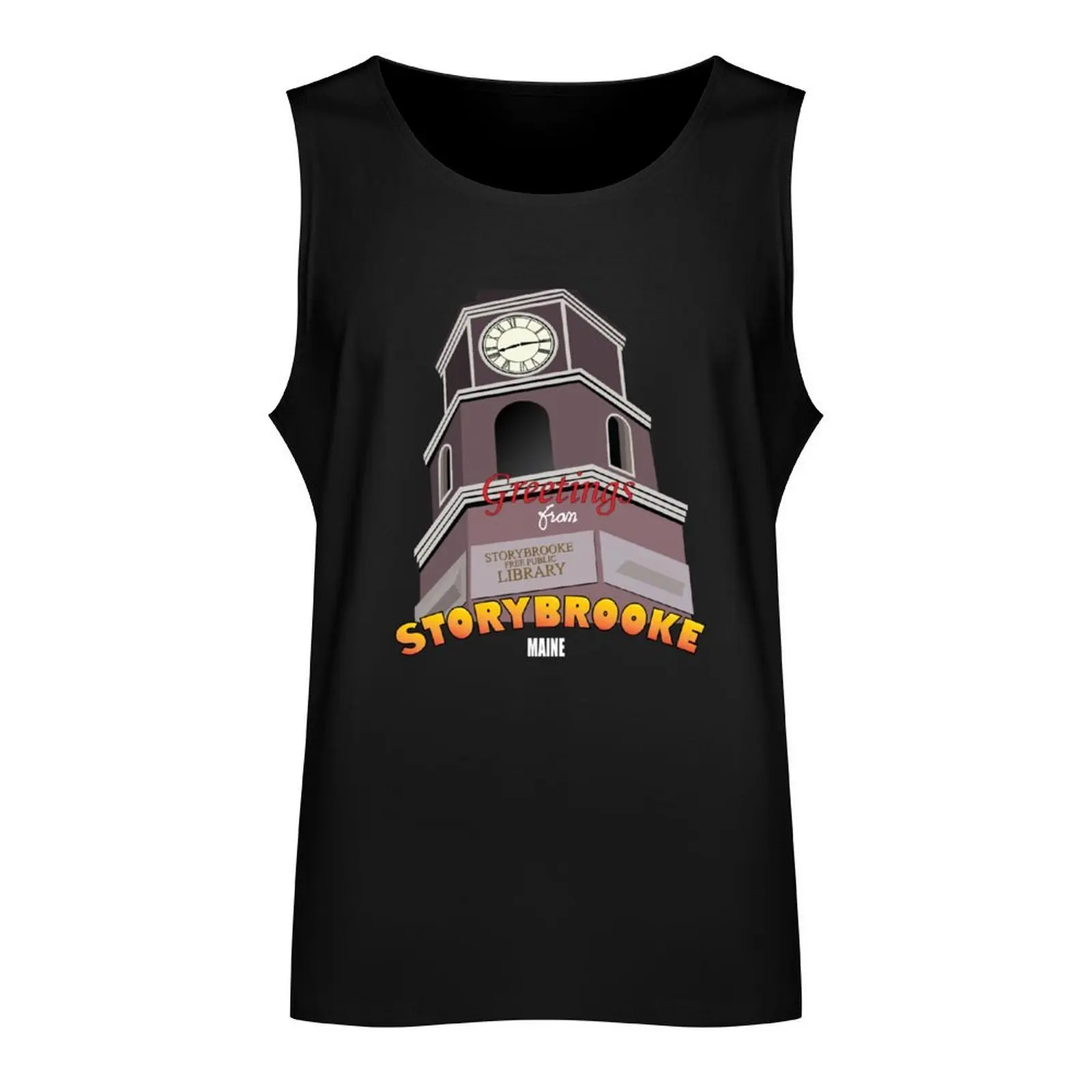 Once Upon a Time - Greetings from Storybrooke Tank Top bodybuilding men clothes new in tops & t-shirt