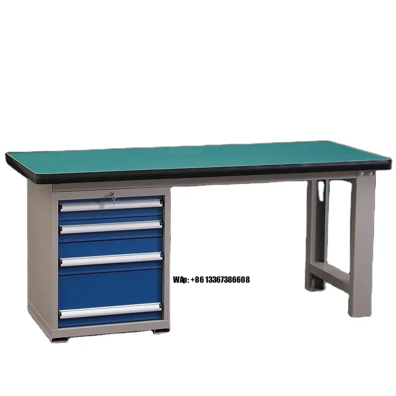 Heavy Duty Antistatic Steel Workbench Work Table for Workshop
