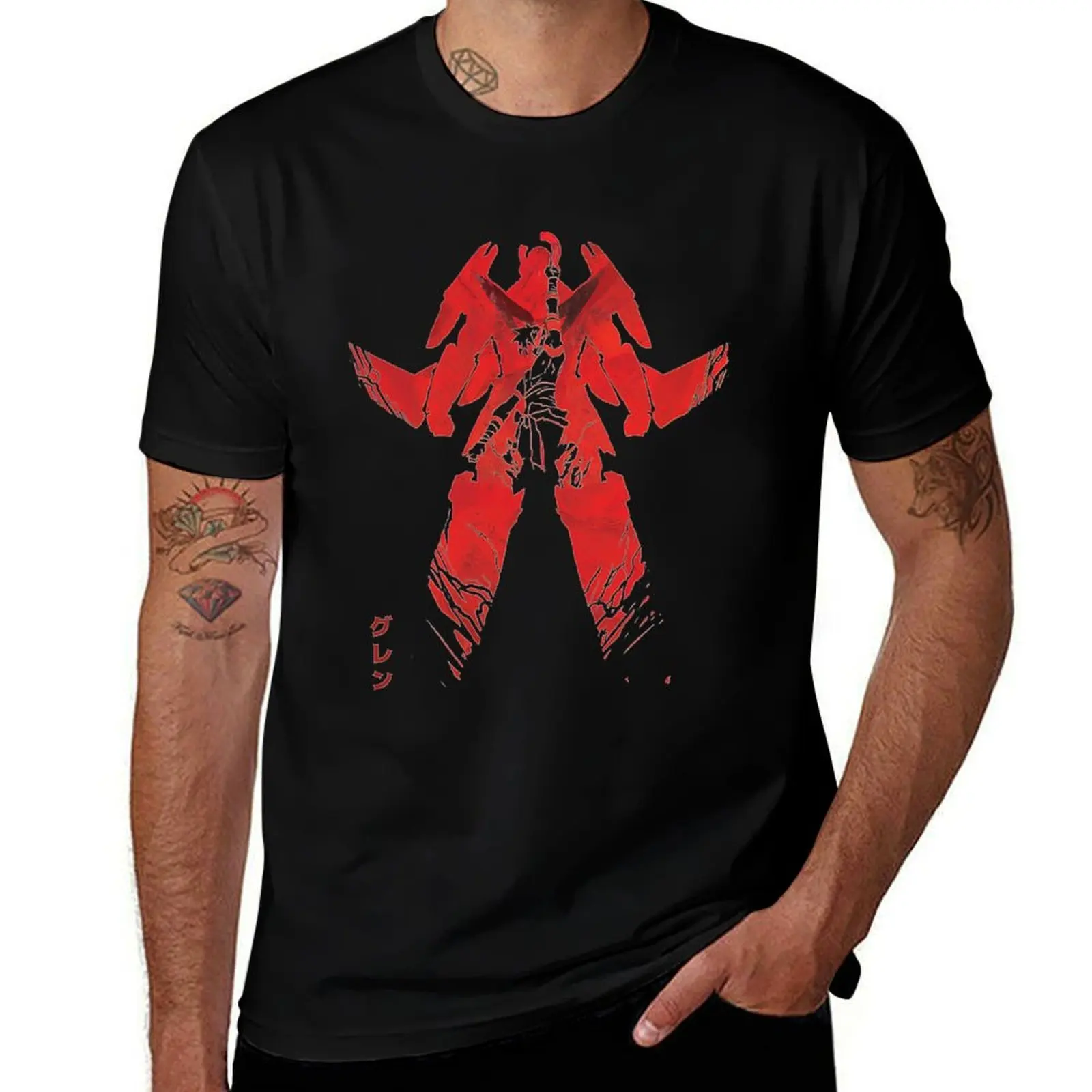 

Tengen Toppa Gurren Lagann T-Shirt tshirts personalised funny costumes hippie clothes man t shirt mens t shirts pack