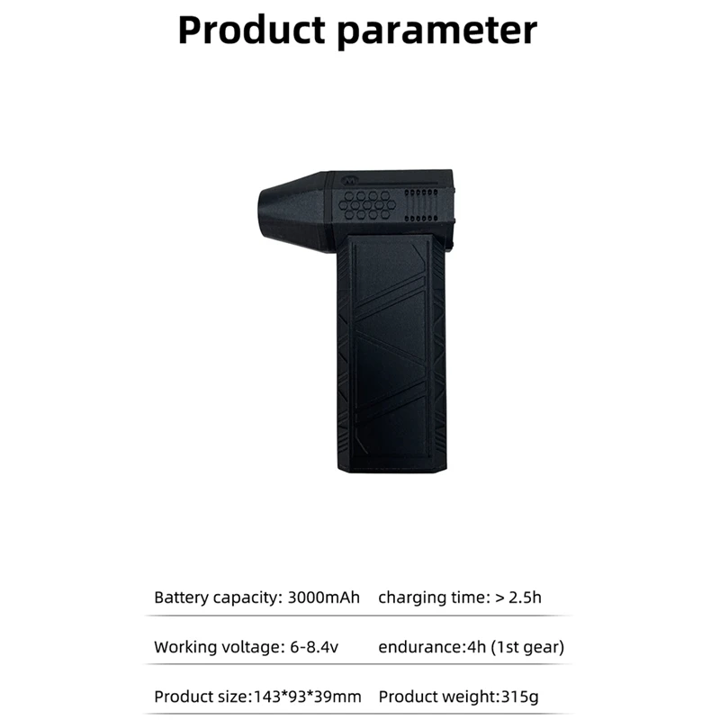 Nuevo ventilador violento, secador de pelo para celebridades de Internet, Motor sin escobillas de alta velocidad, Turbofan canalizado, regulación de velocidad de tres velocidades, duradero