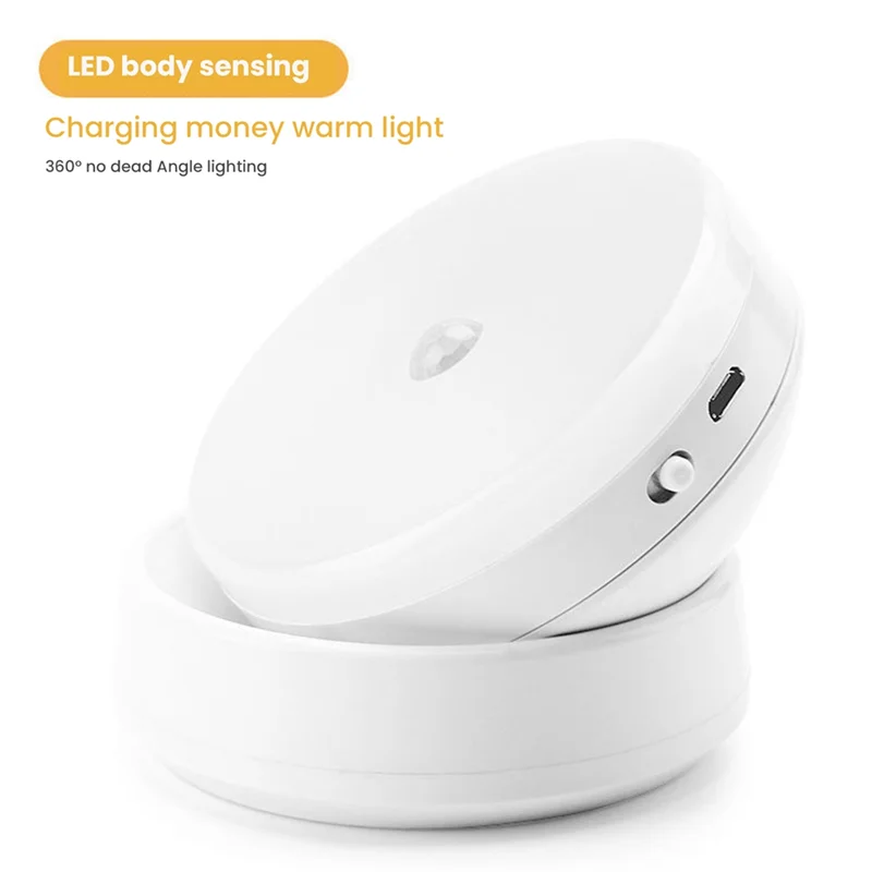 

Motion Sensor Light Wireless Lamp USB Rechargeable Lamp Wireless Night Wall Charging for Corridor Bedroom Decoration