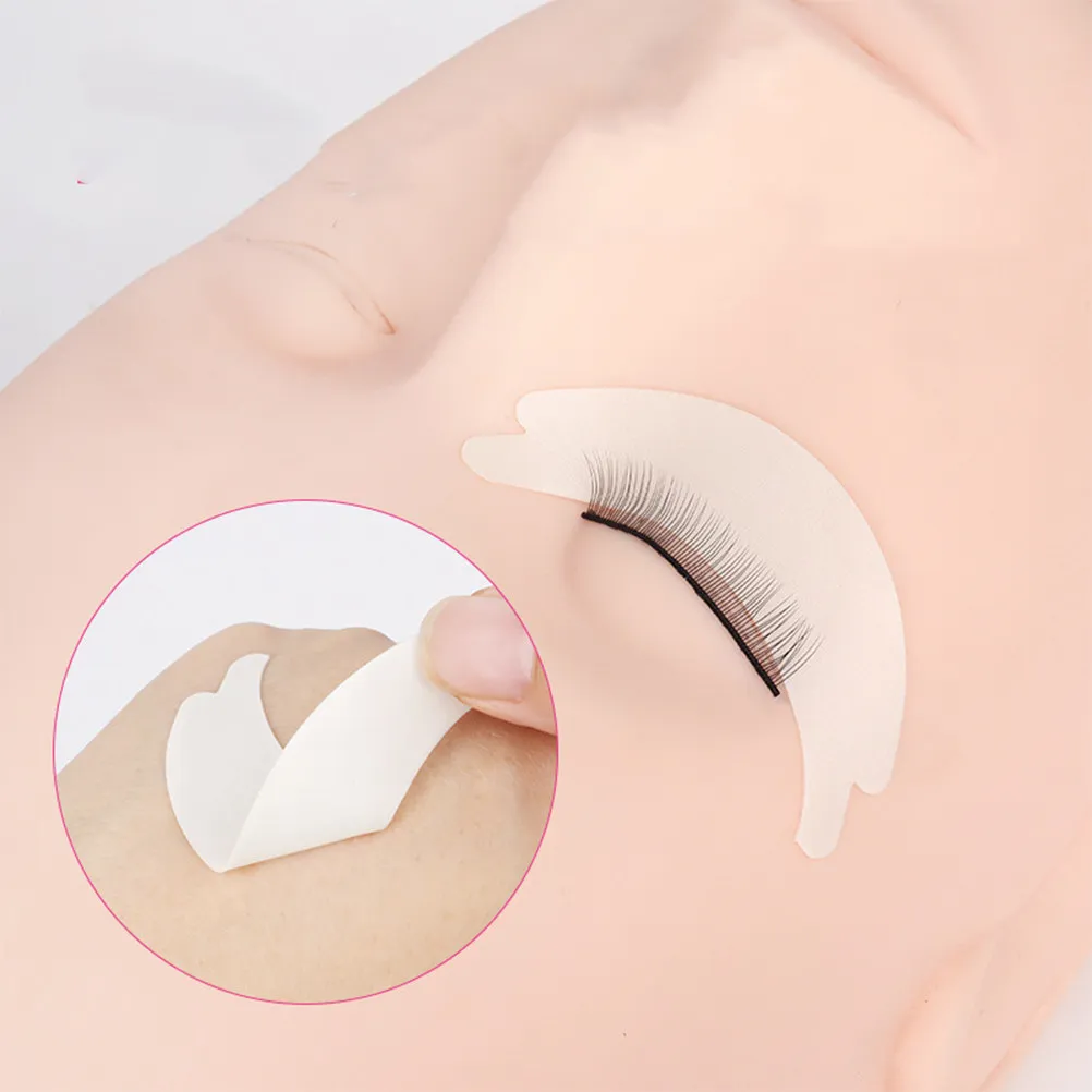 10 Stuks Pads Foam Eye Shields Voor Lash Extension Gereedschap Wimper Pads Make-Up Accessoires Wimpers Matten Enten Kits