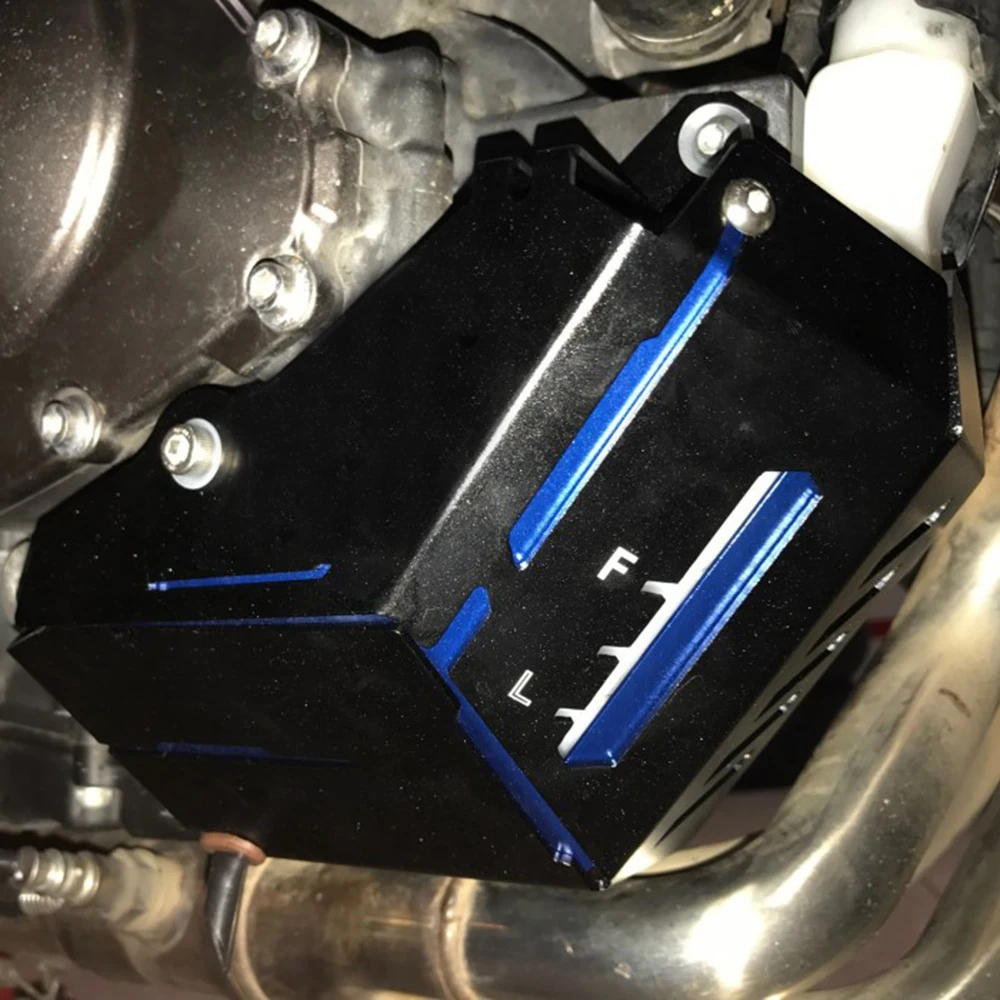 Refrigerante do motor da motocicleta para Yamaha, Tampa do tanque de recuperação de fluidos, guarda blindagem, para MT 09, MT09, SP, ABS, MT-09, 2021, 2022, 2023