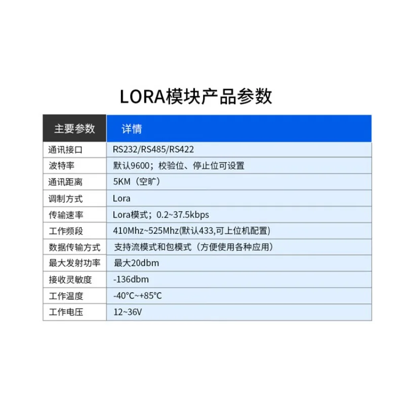 Transmission transceiver module rs485 single serial port wireless transparent transmission remote communication