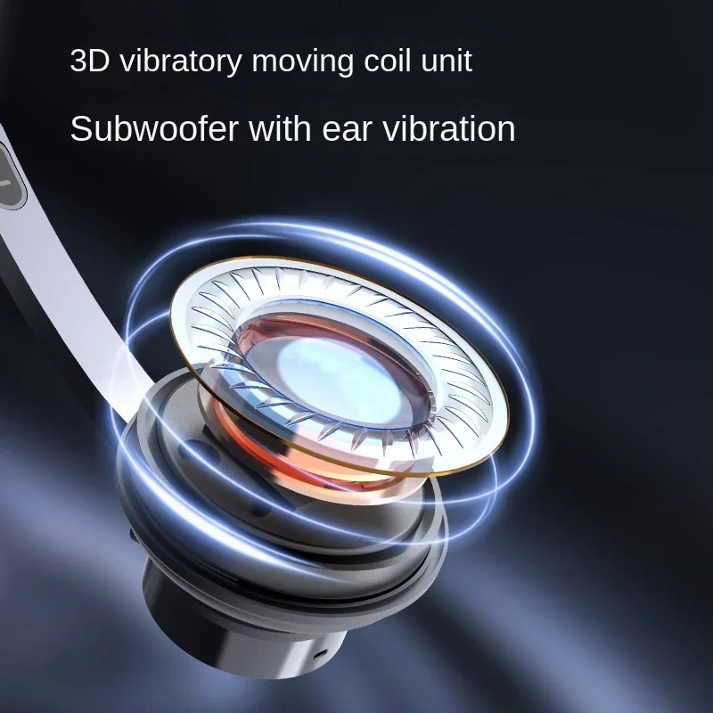 MIFO FIITII HiFiFree Over Ear bluetooth 5.4 Cuffie retrò Batteria a lunga durata Retro Bass Cuffie sportive aperte vivavoce