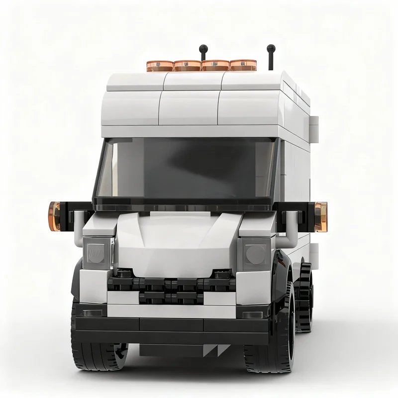 

271pcs MOC Iveco Daily Dually City Model Building Blocks Construction Toy Christmas Gifts DIY Creative Idea Education Assemble