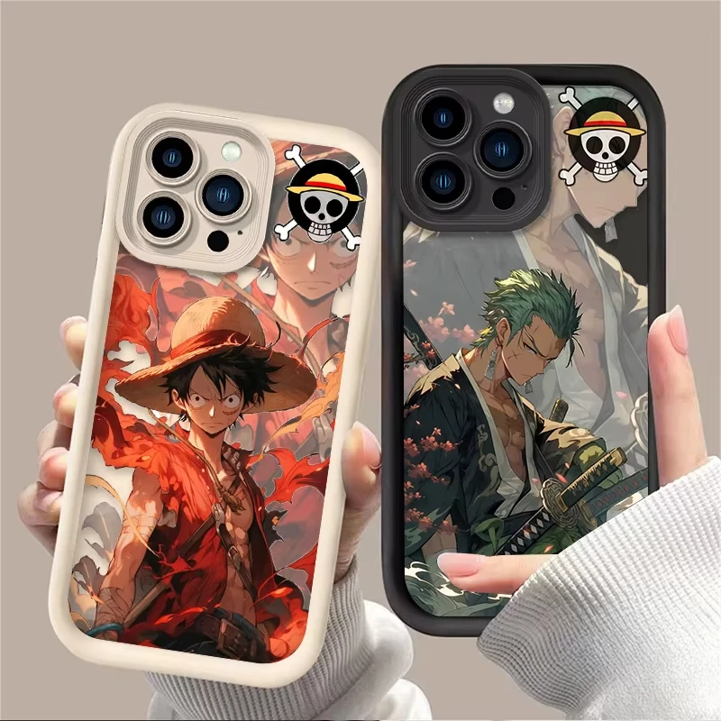 O-One Pieces Soft Phone Case For Apple iPhone 17 Pro 16 14 15 13 11 Pro Max 15 Plus 16E 17Air Shockproof Silicone Cover