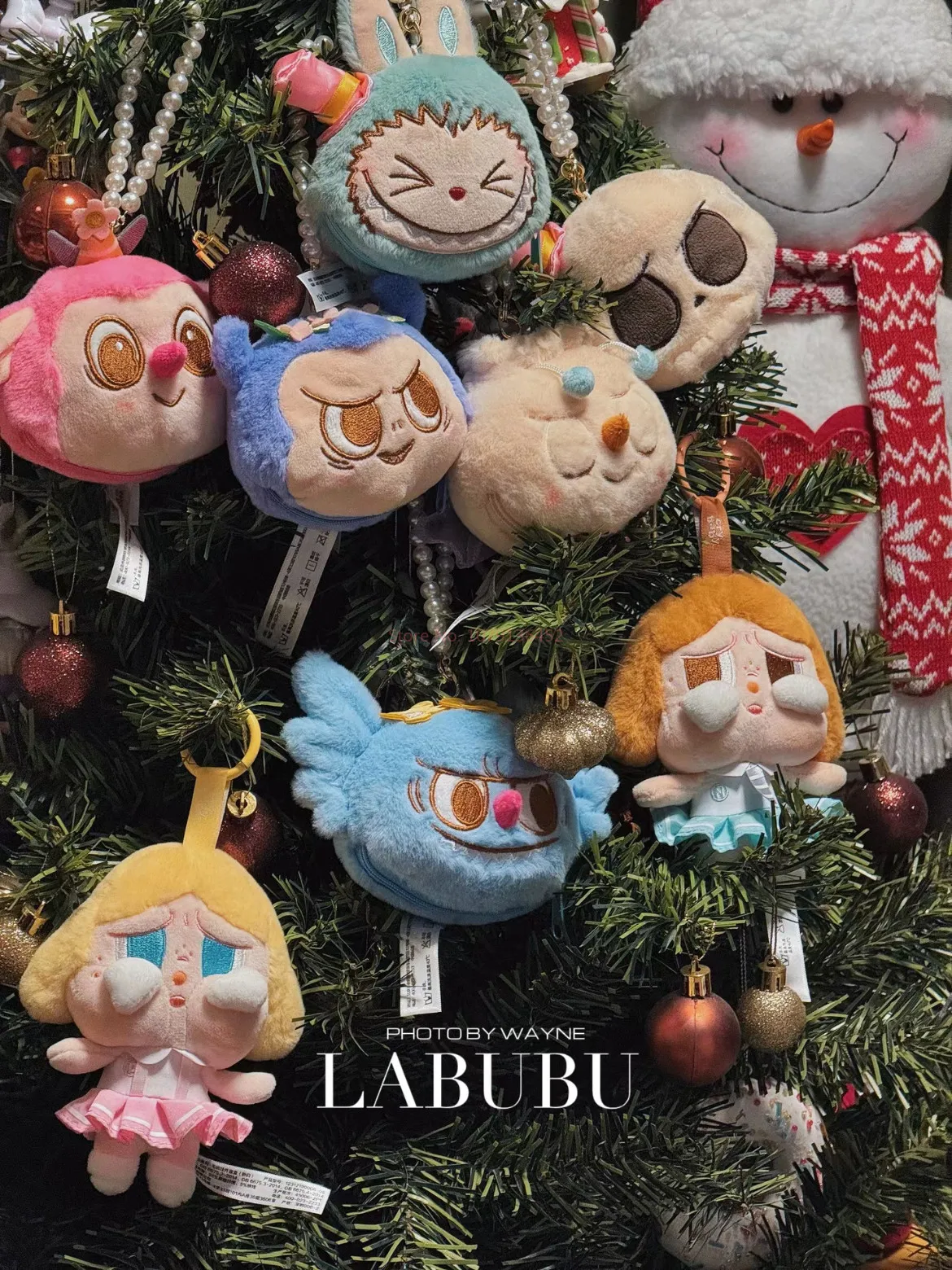 Authentic Labubu The Monsters Party Series Anime Figure Plush Flip Fun Handbag Cute Pendant Labubu Collection Doll Toy Gift