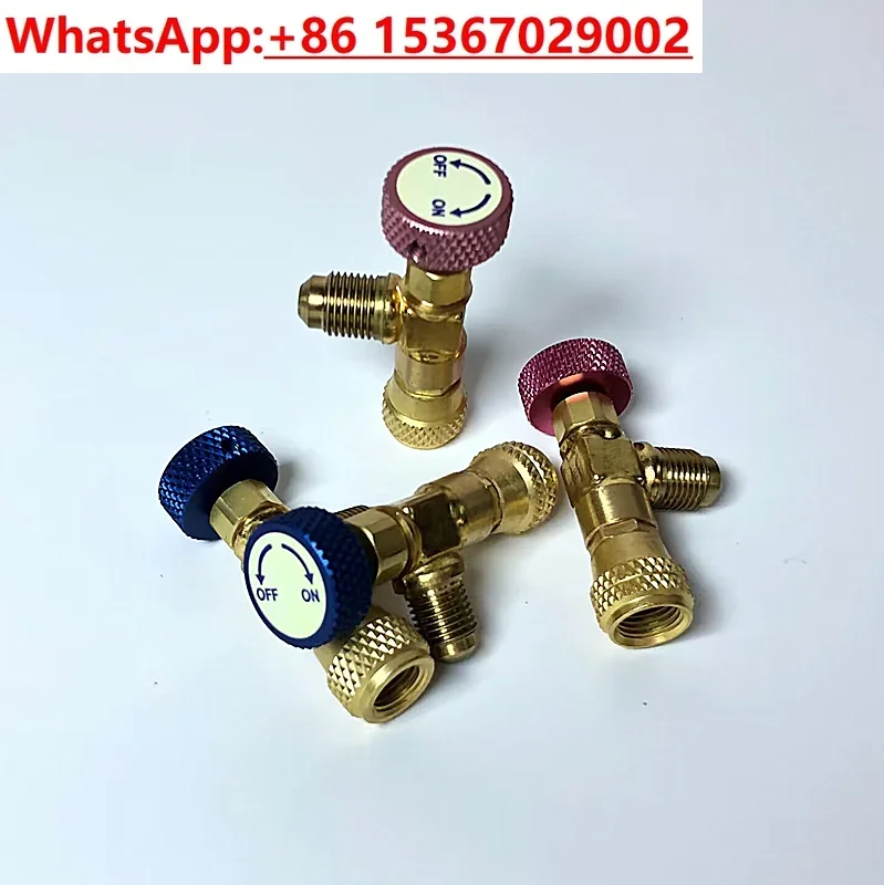 Fluorinated safety valve R410A antifreeze hand refrigerant charging valve R22 Daijin air conditioner filling valve