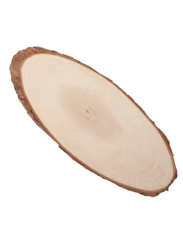Oval Wood Chips DIY Handmade Unfinished Wooden Crafts Decor Wood Cutout Blank painting Wood Slice Environment-Friendly kids gift