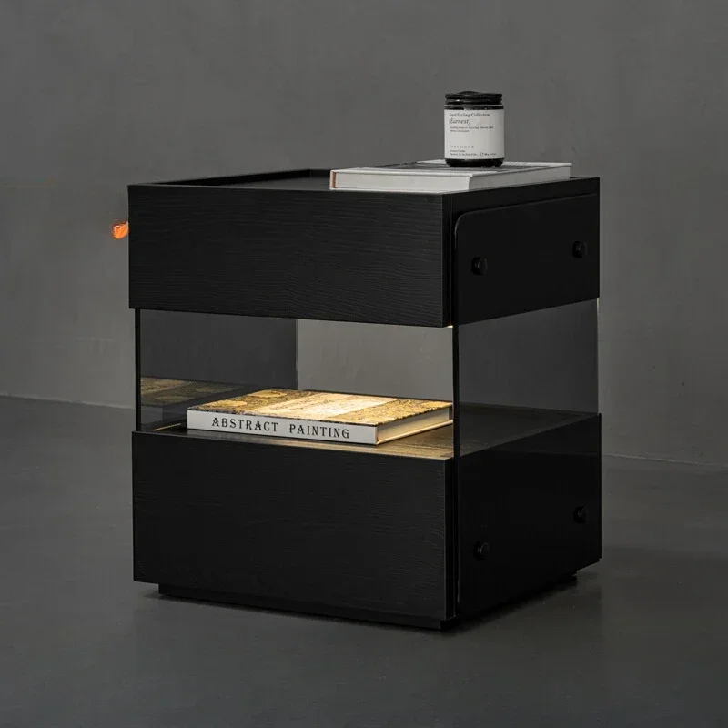 

Nordic European Nightstands Unique Light Wood Modern Storage Nightstands Bedroom Bedsides Salon Table De Chevet Home Furniture