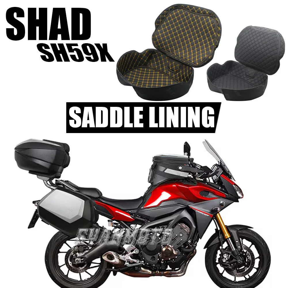 

SHAD SH59X Noise-absorbing protective pad Premium Accessories FOR SHAD SH59X Saddle Lining SH 59X SH59 X Trunk protection cover