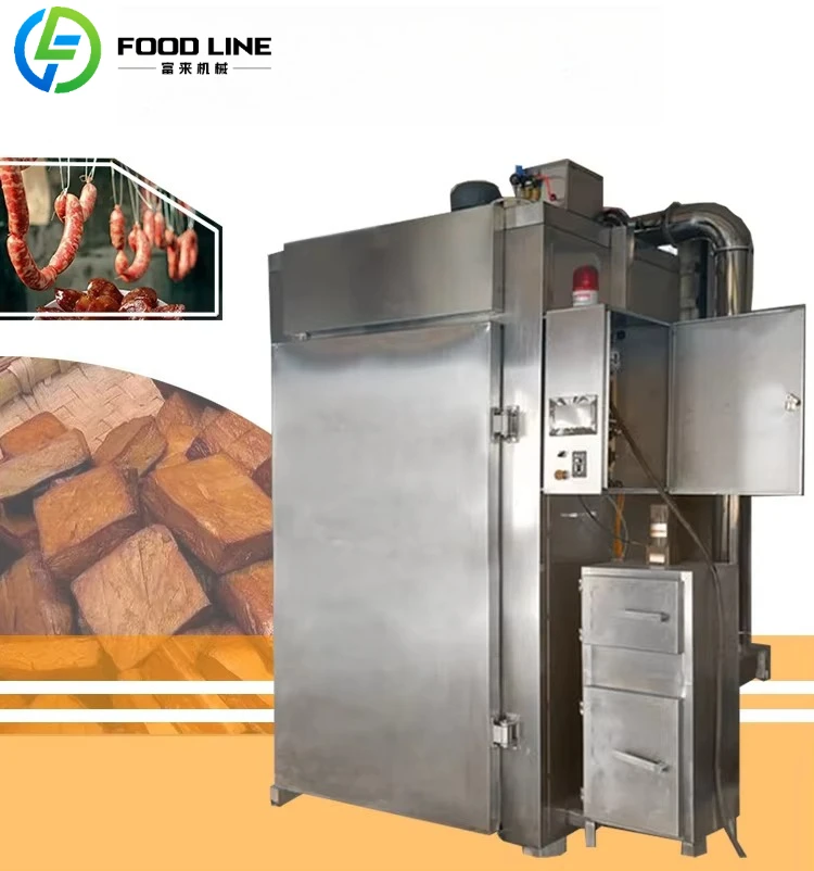 

Customized Stainless Steel Smoke House Food Grade Smoker Furnace Hygienic Durable For Meat Processing Factory Restaurant Butcher