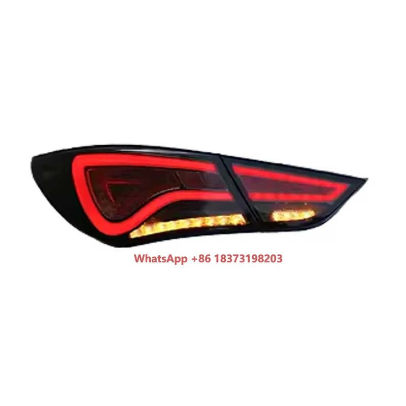 Suo Ba LED Flowing Tail Light Assembly for 11-15 Models Sonata Eighth Generation Korean Version LED Running Brake Light 12V New