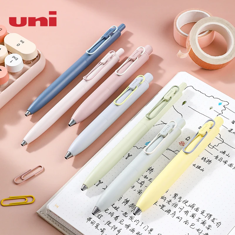 Japan Uni Mitsubishi Mini Thick Core Pen, 0.5mm, Click Pen, Cute and Portable, Durable Bullet Tip, for Students