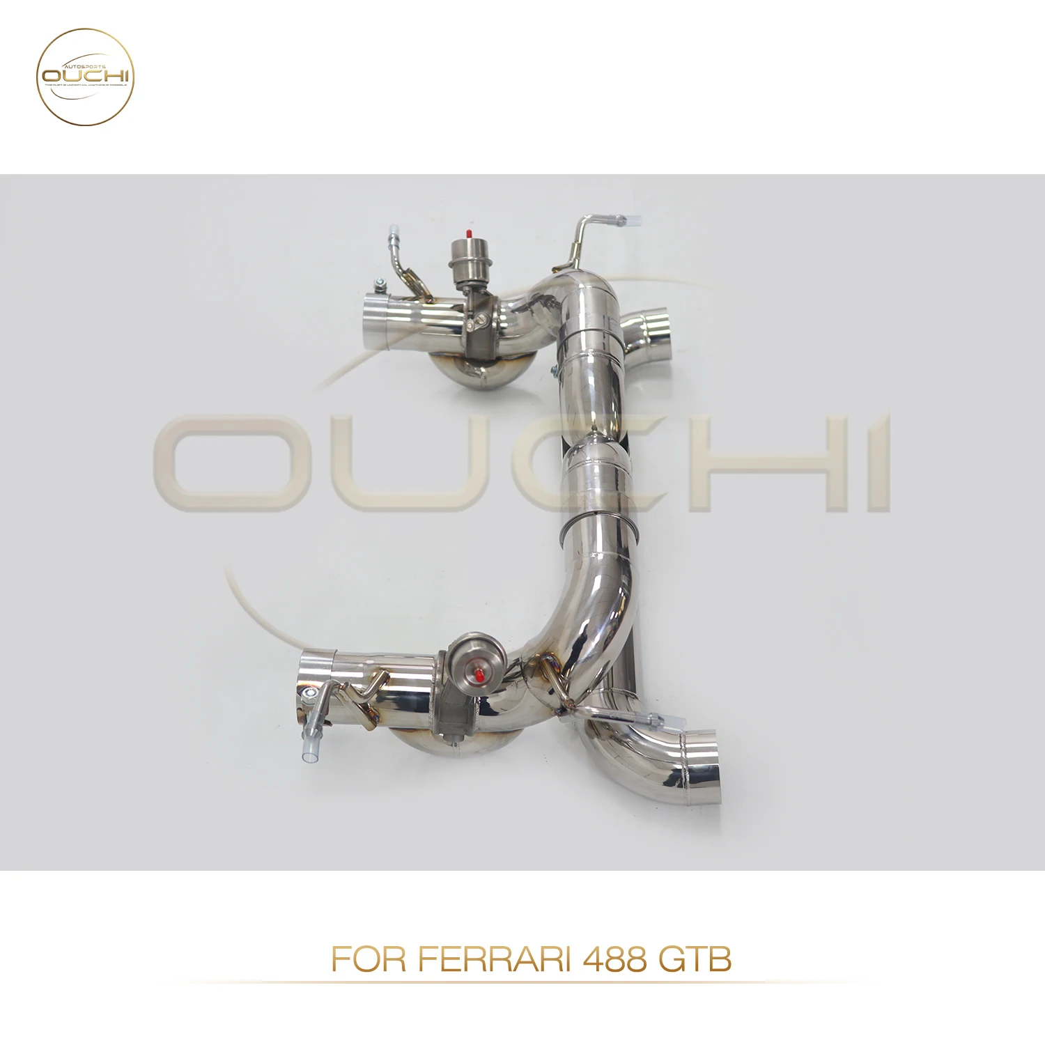 

OUCHI High Flow Performance Catback For Ferrari 488 GTB Stainless Steel With Vacuum Valve Exhaust System Auto Parts