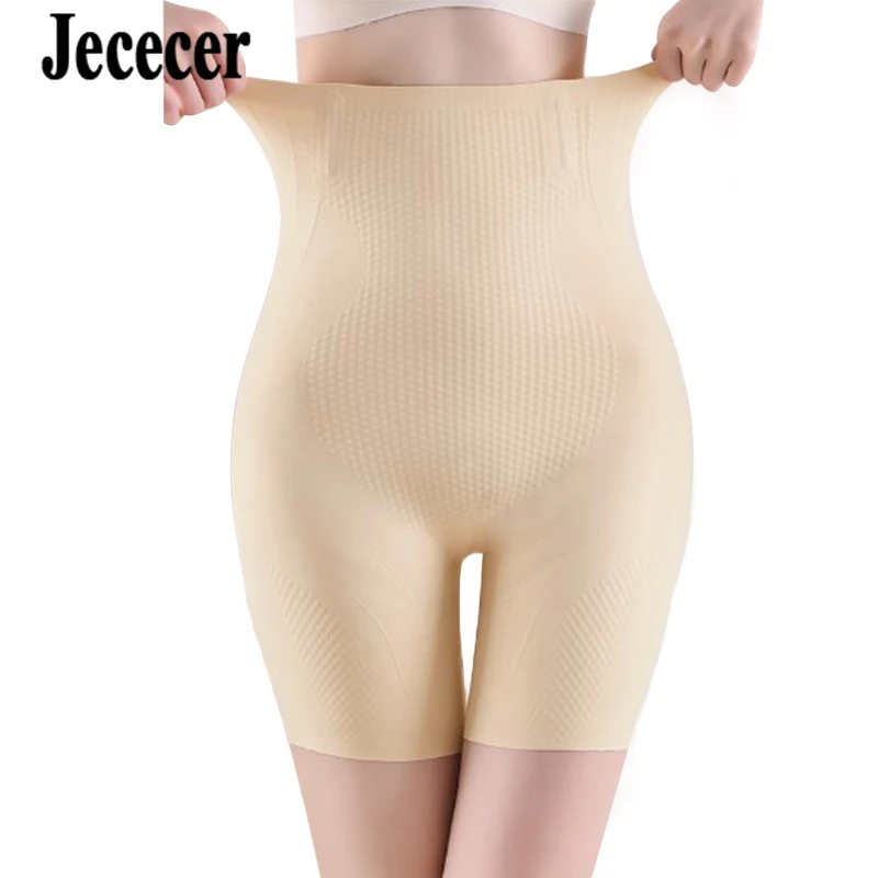 Jececer Intimo per donna Riduttori del corpo Mutandine contenitive Vita alta Trainer Sollevamento corto Glutei Pancia Dimagrante Shapewear